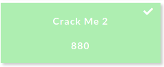 crackme2 solved banner